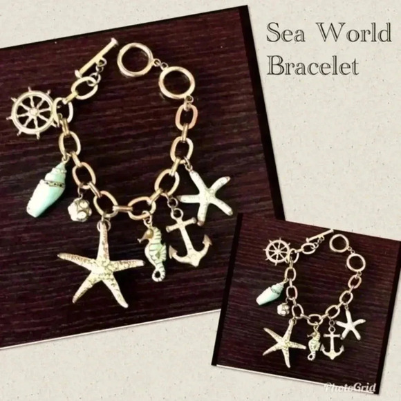 Gorgeous Sea bracelet charm - Picture 1 of 5